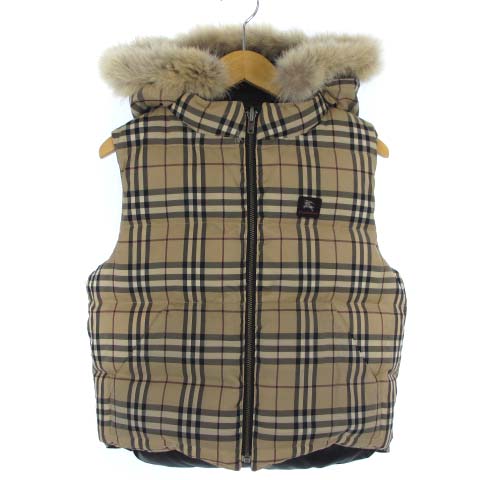 バーバリー ロンドン BURBERRY LONDON ダウン ベスト リバーシブル 