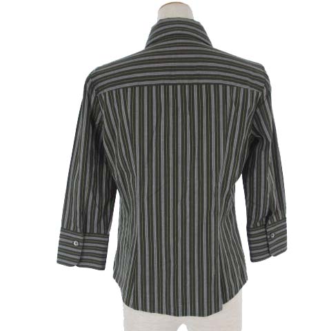 バーバリー ロンドン BURBERRY LONDON シャツ スキッパー 七分袖 ロゴ