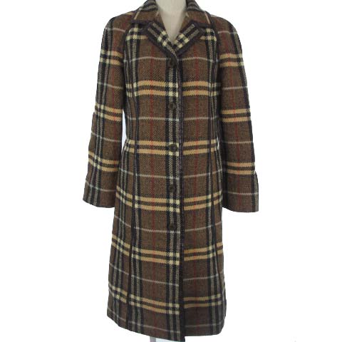 バーバリーブルーレーベル BURBERRY BLUE LABEL コート ロング ノバ 