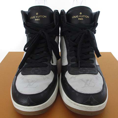 ルイヴィトン LV リヴォリ ライン ベルクロストラップ ハイカット