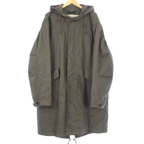 バーバリーブリット BURBERRY BRIT モッズコート 裏チェック 無地 