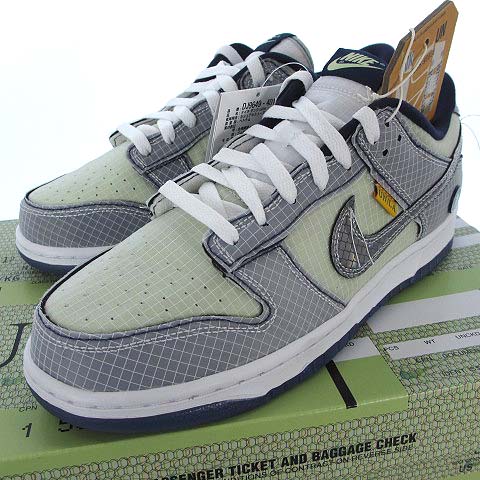 未使用品 ナイキ NIKE UNION LA DUNK LOW PASSPORT PACK / PISTACHIO 