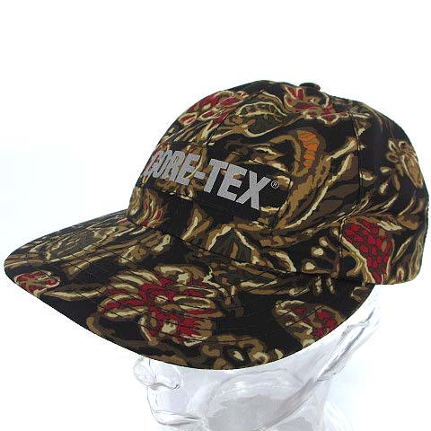 シュプリーム SUPREME 18AW GORE-TEX 6-Panel Cap Flower Print 