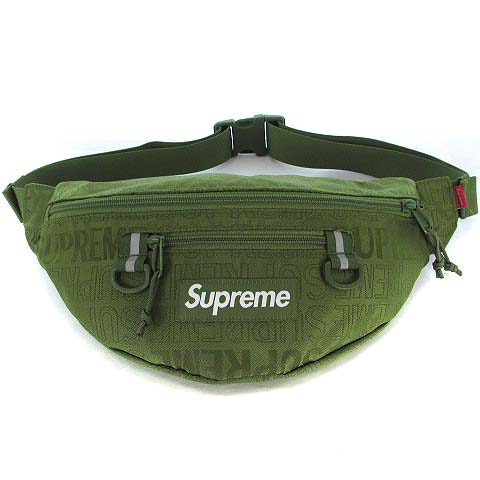 シュプリーム SUPREME 2019SS Waist Bag Olive ウエストバッグ ボディ  