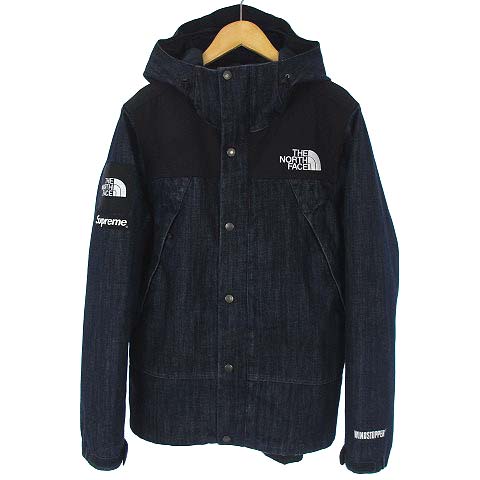 シュプリーム SUPREME 15SS THE NORTH FACE DENIM DOT SHOT JACKET 