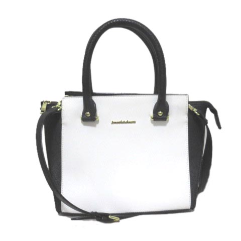 サマンサ シュエット Samantha Chouette 2way ショルダーバッグ レザー ハンドバッグ バイカラー 白 黒 ホワイト ブラック X レディース 022 ベクトルパーク