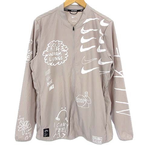 ナイキ NIKE ネイサン ベル プリンテッド ランニング ジャケット 長袖 