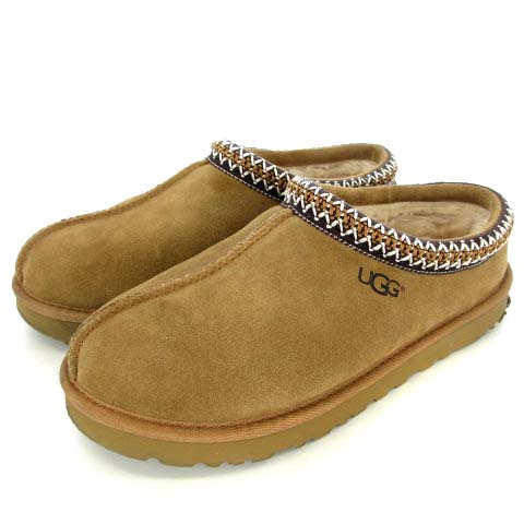 アグ UGG TASMAN 5950 タスマン スリッポン フラット スエード ロゴ 茶 