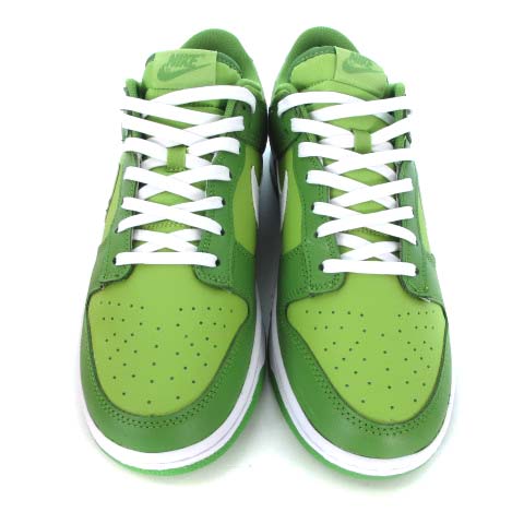 未使用品 ナイキ NIKE DUNK LOW RETRO CHLOROPHYLL/WHITE-VIVID GREEN 