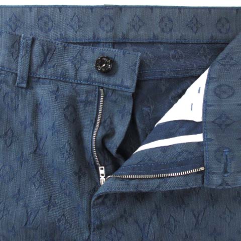 ルイヴィトン LOUIS VUITTON Monogram Slim Jeans VCCM05 モノグラム 