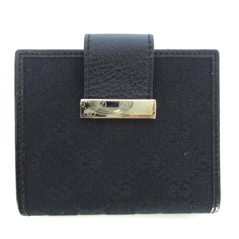 GUCCI／二つ折りウォレット グッチ GUCCI 212091・0959 財布 Wホック 二つ折り GGキャンバス