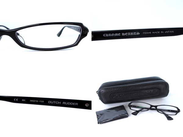 クロムハーツ CHROME HEARTS DUTCH RUDDER ダッチラダー メガネ 