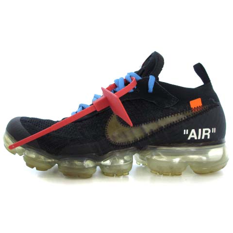 ナイキ NIKE OFF-WHITE AIR VAPORMAX BLACK AA3831-002 オフホワイト 