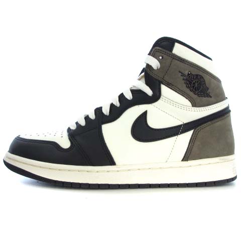 ナイキ NIKE AIR JORDAN 1 HIGH OG SAIL/DARK MOCHA-BLACK 555088-105  