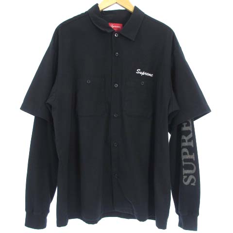 シュプリーム SUPREME 21AW Thermal Work Shirt サーマル ワーク 