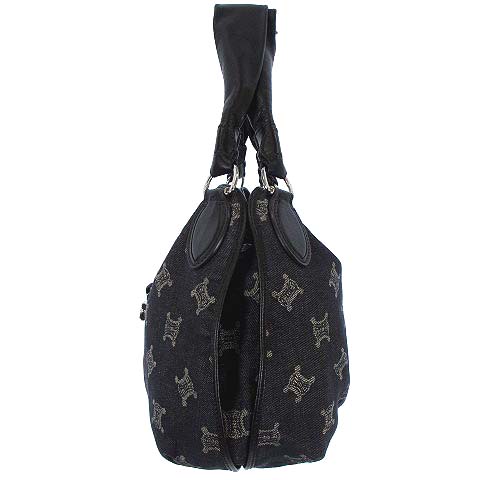 CELINE セリーヌ ビタースウィート マカダム柄 ハンドバッグ CELINE 美品 セリーヌ マカダム ビター スイート ハンド バッグ
