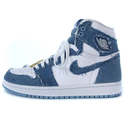 未使用品 ナイキ NIKE WMNS AIR JORDAN 1 RE HI OG DENIM 