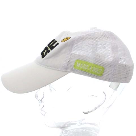 【新品未使用】PEARLY GATES パーリーゲイツ コットンメッシュキャップ PEARLY GATES（パーリーゲイツ）の「053-4287609ストライプ柄 コットン