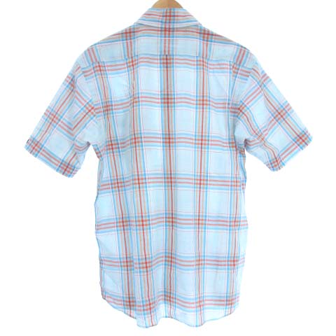 バーバリーブラックレーベル BURBERRY BLACK LABEL シャツ 半袖 ボタン 