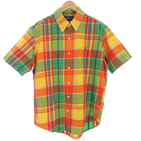 ラルフローレン RALPH LAUREN カスタムフィット シャツ 半袖 チェック 