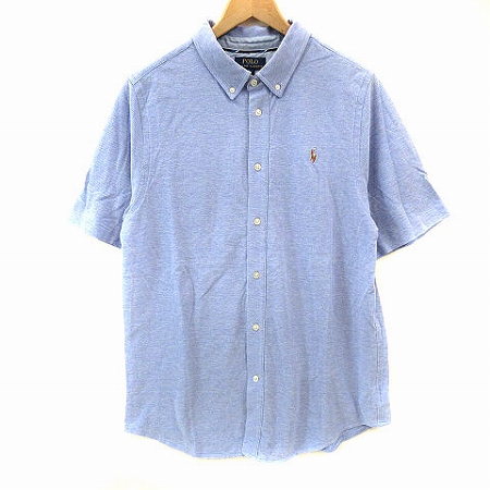 ポロ ラルフローレン POLO RALPH LAUREN シャツ ニット 半袖 ボタン