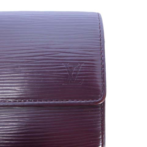 ルイヴィトン LOUIS VUITTON M6374K エピ ポルトフォイユ サラ