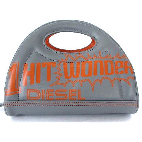 未使用品 ディーゼル DIESEL MOONシリーズ フェイクレザー ロゴ 