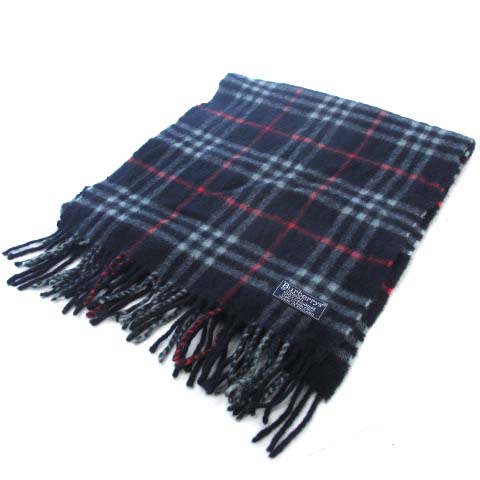 バーバリーズ Burberrys マフラー ストール カシミヤ100％ チェック