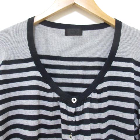 ポールスミス ブラック Paul Smith BLACK カーディガン 長袖 ボーダー 