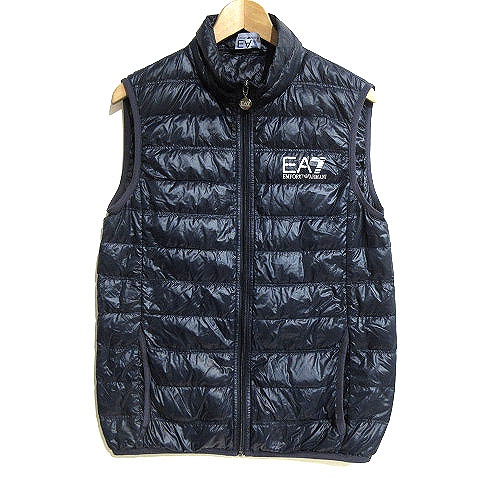 エンポリオアルマーニ EMPORIO ARMANI 美品 ダウンベスト スーツベスト 