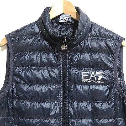 エンポリオアルマーニ EMPORIO ARMANI 美品 ダウンベスト スーツベスト