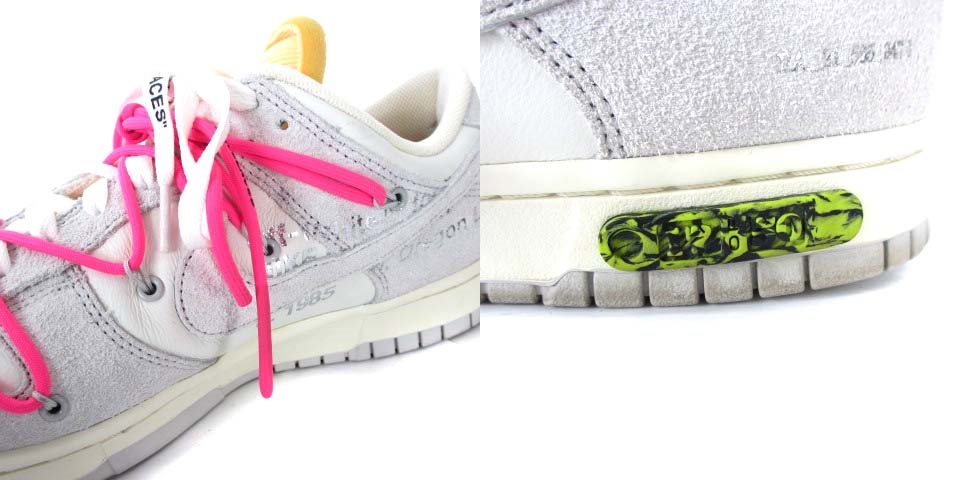 ナイキ NIKE オフホワイト OFF WHITE DUNK LOW 1 OF 50 Lot17