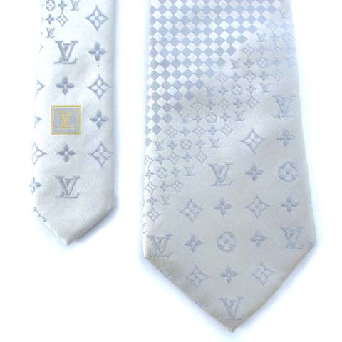 LOUIS VUITTON ネクタイ （LOUIS VUITTON（ルイヴィトン）ストライプ柄  