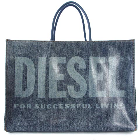 未使用品 ディーゼル DIESEL 22AW DSL TOTE M FD X デニム トート 
