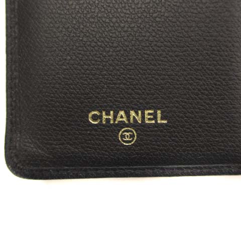 シャネル CHANEL ココマーク 長財布 二つ折り ウォレット レザー ワン  