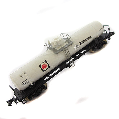 カトー KATO Nゲージ 808 タキ3000 出光 ガソリン タンク車 ホワイト 