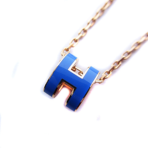 未使用品 エルメス HERMES MINI POP H ミニ ポップ H ネックレス 