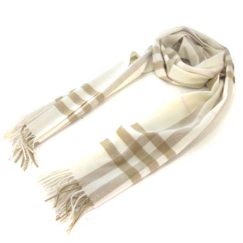 バーバリー BURBERRY 美品 ジャイアント ノバチェック マフラー バーバリー BURBERRY 美品 ジャイアント ノバチェック マフラー