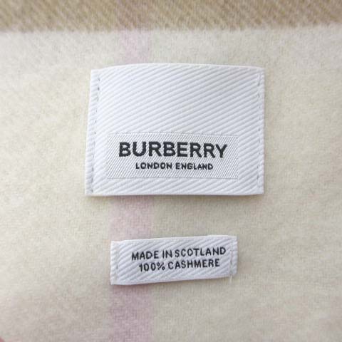 バーバリー BURBERRY 美品 ジャイアント ノバチェック マフラー  