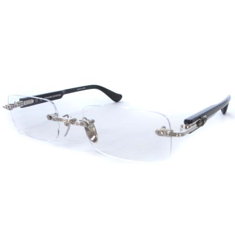 クロムハーツ CHROME HEARTS 美品 21年製 DEEP I ツーポントメガネ  