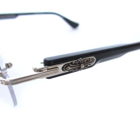 クロムハーツ CHROME HEARTS 美品 21年製 DEEP I ツーポントメガネ  