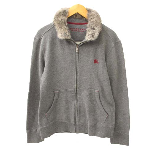 バーバリーブラックレーベル BURBERRY BLACK LABEL ジップアップ 