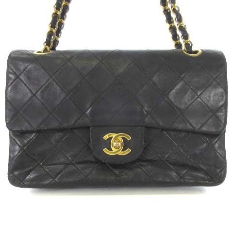 シャネル CHANEL マトラッセ Wフラップ Wチェーン ココマーク  