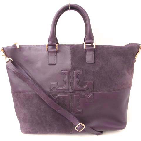 トリーバーチ TORY BURCH 2way トートバッグ ハンド ショルダー ロゴ  