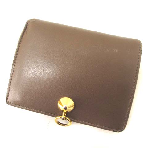 フェンディ FENDI バイザウェイ 二つ折り財布 ウォレット スタッズ 