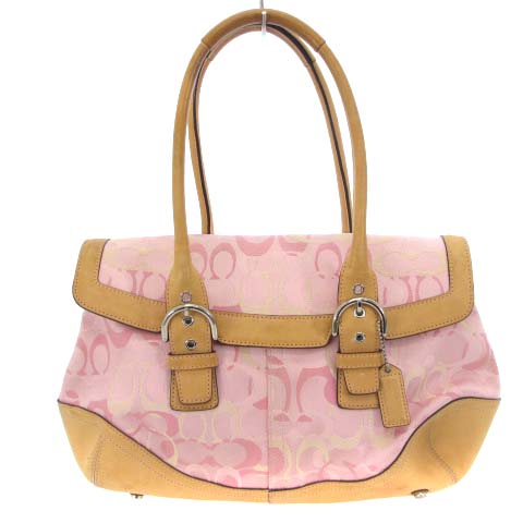 コーチ COACH 6722 オプティック シグネチャー ハンドバッグ トート 