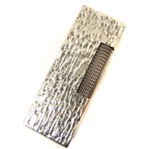 ダンヒル dunhill ガスライター ローラー シルバーカラー 銀色 喫煙具 