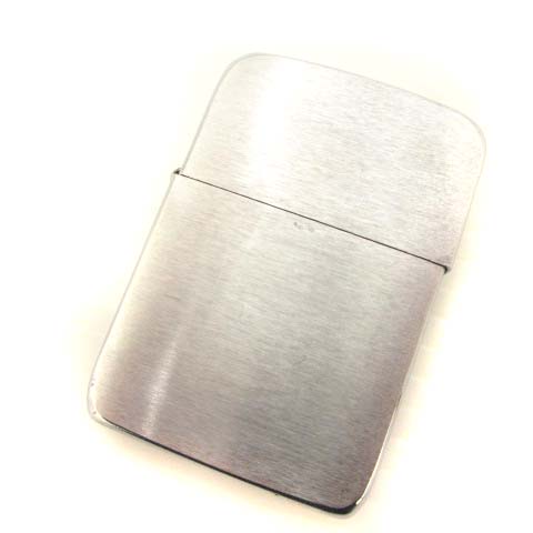 ジッポー ZIPPO PAT.2032695 オイルライター 04年製 シルバーカラー 