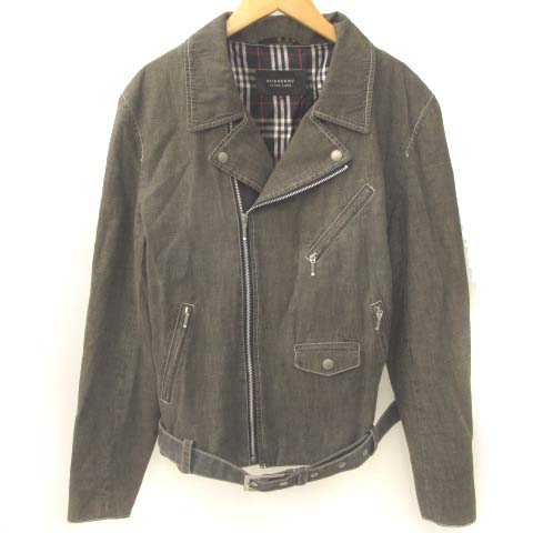 バーバリーブラックレーベル BURBERRY BLACK LABEL ダブルライダース 