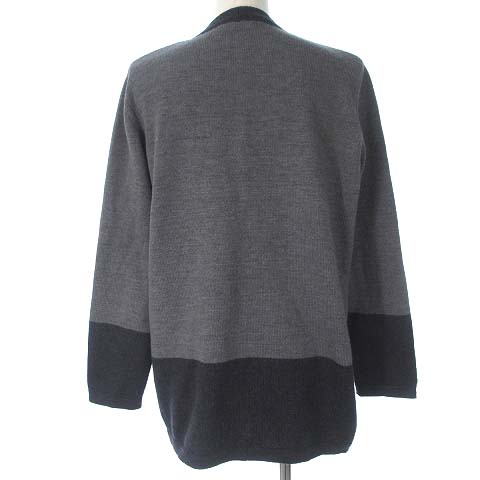 サルヴァトーレ・フェラガモ　ヴァージンウール　トップス＆カーディガン　ツインニット　アンサンブル　Ｍ　イタリア製 Salvatore Ferragamo ヴァラボタン カーディガン サルヴァトーレ